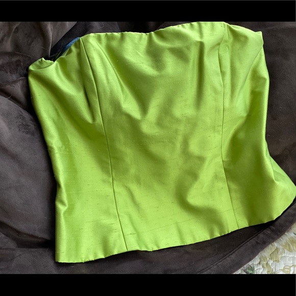 Nicole Miller Collection strapless evening top - Picture 2 of 8